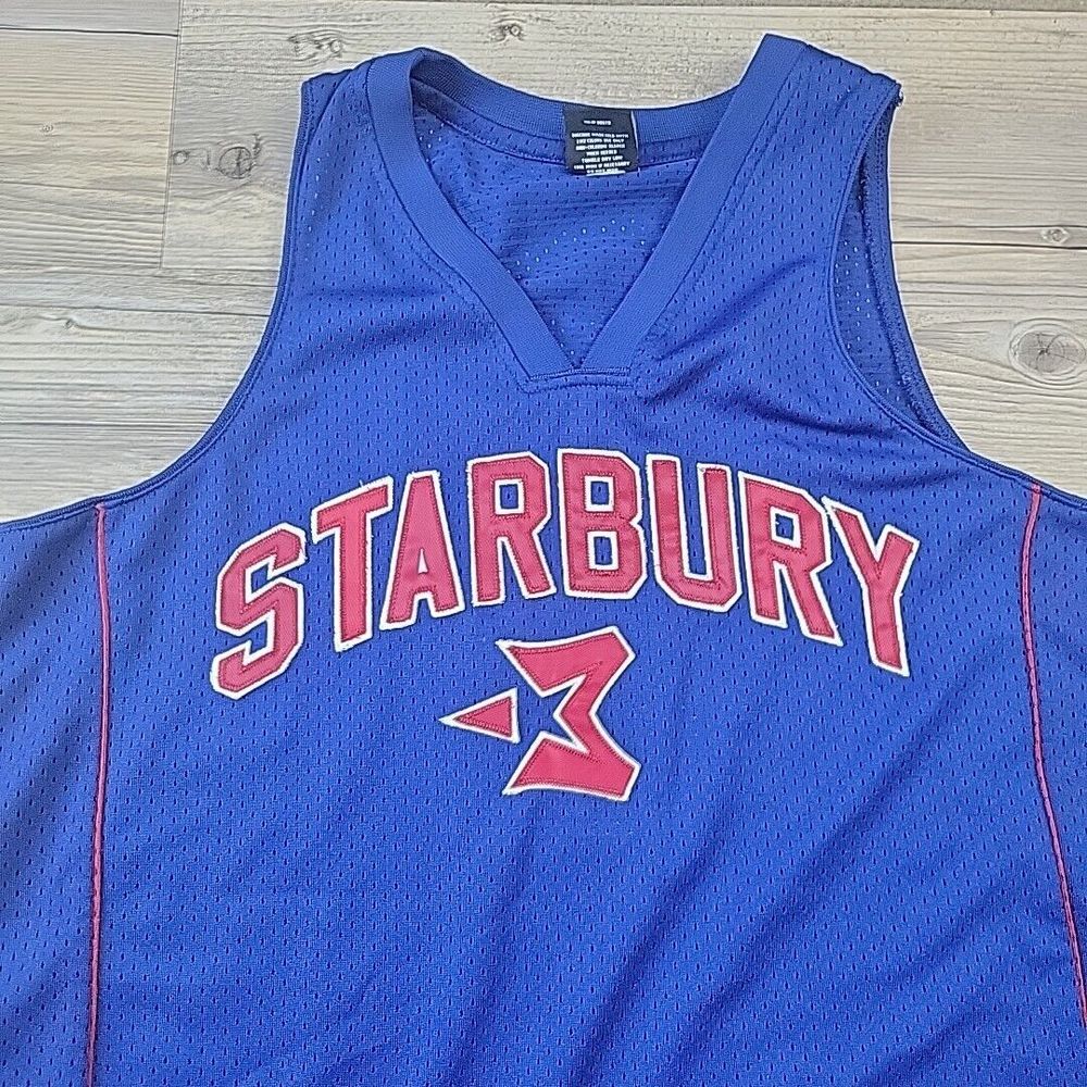 Starbury Jersey Mens M Blue Stephon Marbury 3 Basketball‎ NBA Steve & Barry's